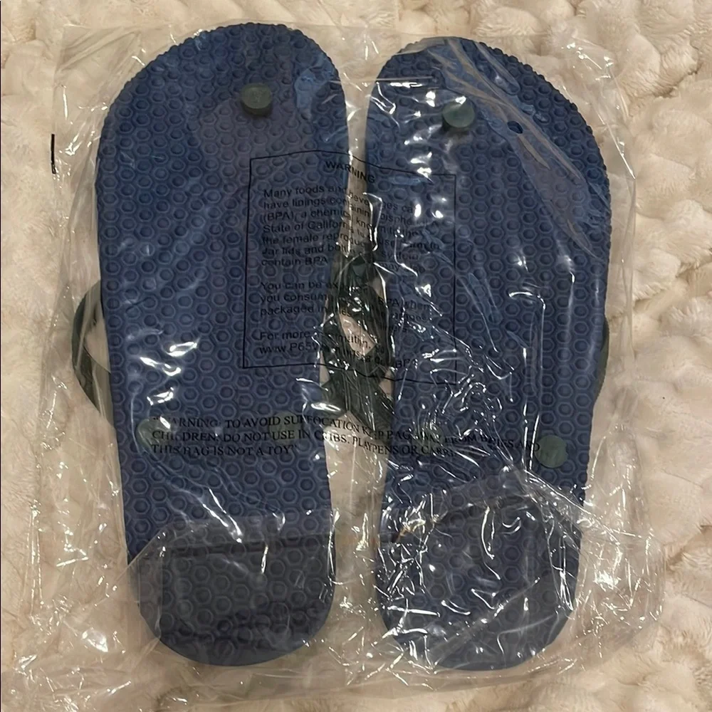 Lido House Men and Women Navy Flip Flops